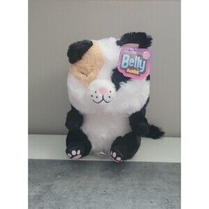 Belly Buddy Cat Plush Calico Kitty 8" Toe Beans Stuffed Animal